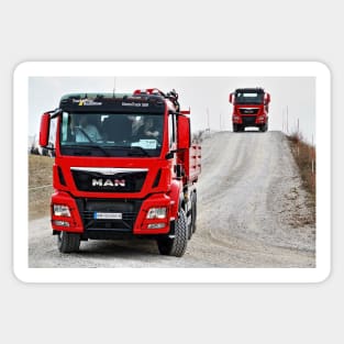 MAN TGS 33.480 6 × 4 Tipper - Trucknology Days Sticker